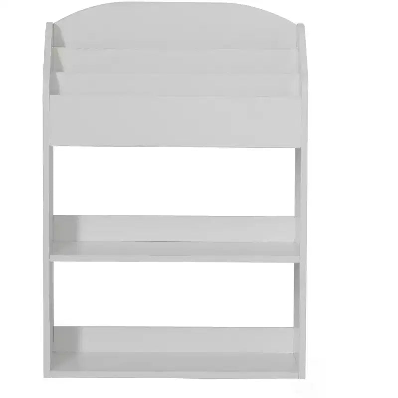 Estantería moderna de madera Basicwise con estante, para sala de juegos, dormitorio, sala de estar y oficina