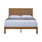 MUSEHOMEINC Base de cama de plataforma de madera maciza de 12 pulgadas con listones de madera, Queen