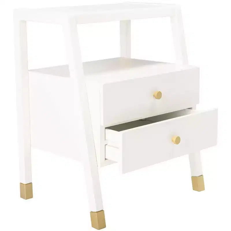 Mesa auxiliar Cove de 2 cajones y 1 estante - ACC6602 - Safavieh