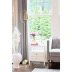 Mesa auxiliar Cove de 2 cajones y 1 estante - ACC6602 - Safavieh