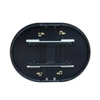 Mesa de comedor de pedestal Kent Round Top de 36 pulgadas con 12 hojas - International Concepts