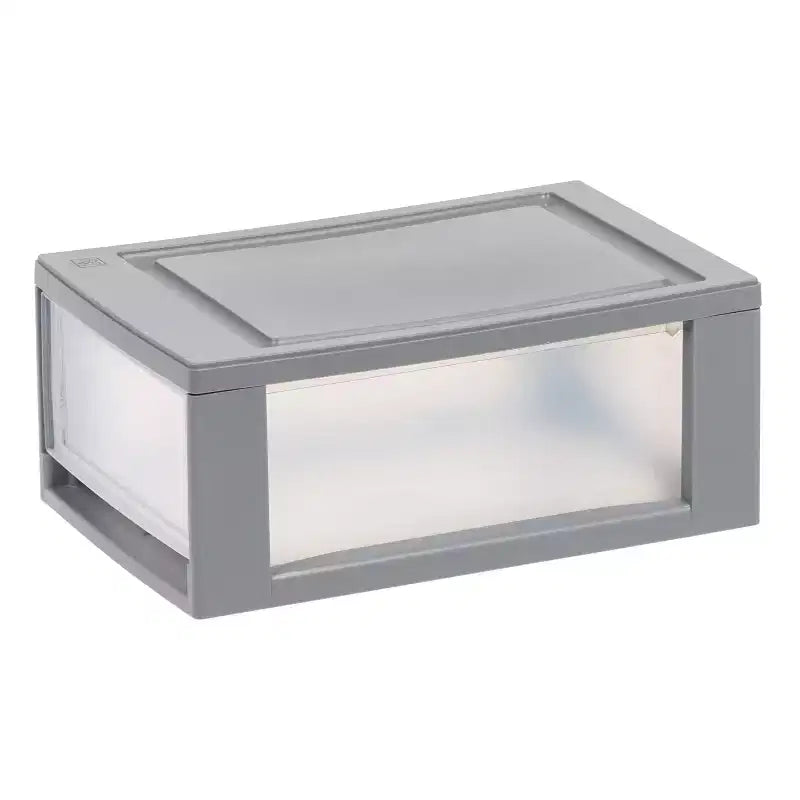 Cajonera organizadora apilable compacta IRIS con puertas transparentes