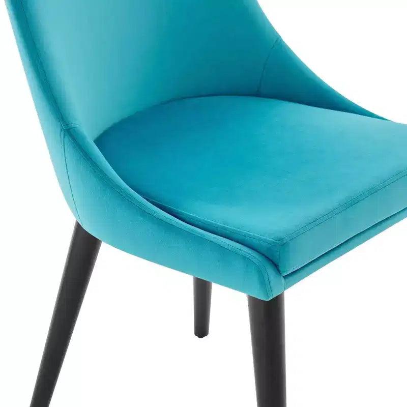 Silla de comedor Viscount de terciopelo de alto rendimiento - Modway