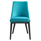 Silla de comedor Viscount de terciopelo de alto rendimiento - Modway