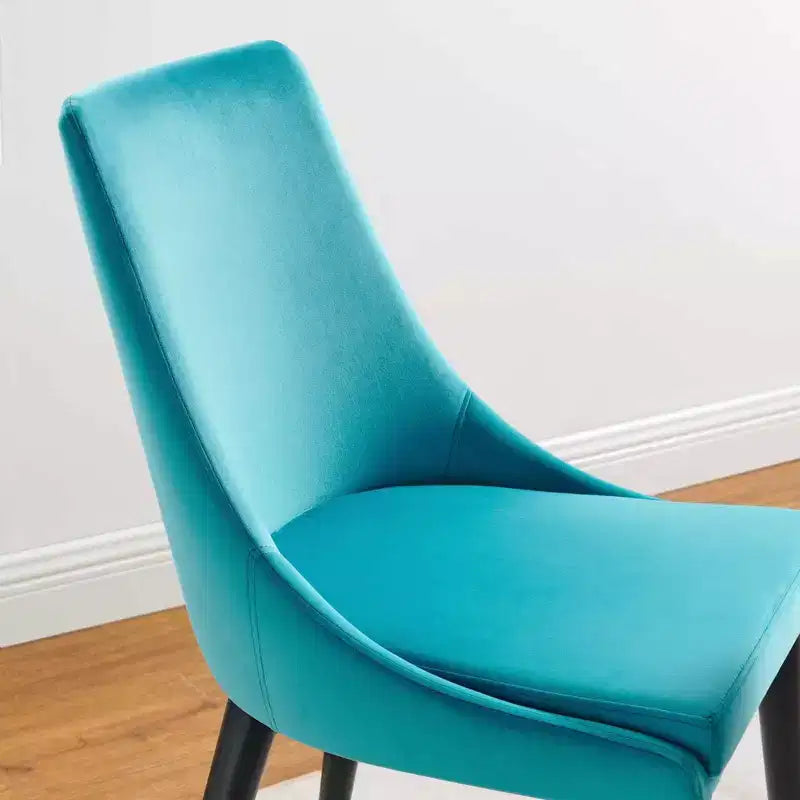 Silla de comedor Viscount de terciopelo de alto rendimiento - Modway