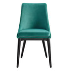 Silla de comedor Viscount de terciopelo de alto rendimiento - Modway
