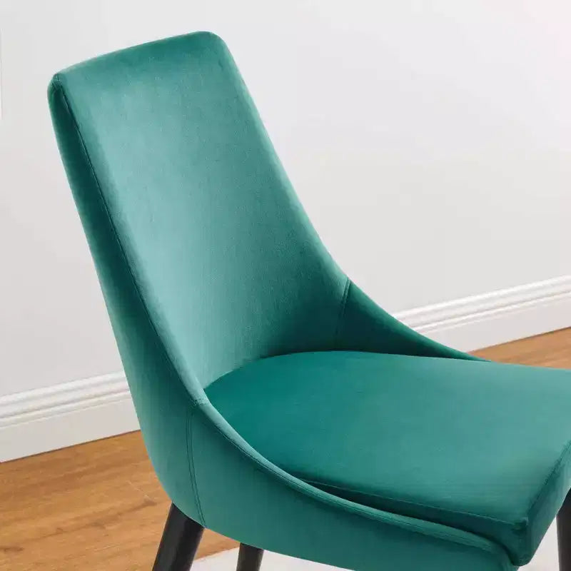 Silla de comedor Viscount de terciopelo de alto rendimiento - Modway