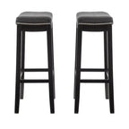 Juego de 2 taburetes de bar Claridge - Linon