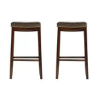 Juego de 2 taburetes de bar Claridge - Linon