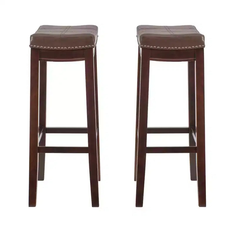 Juego de 2 taburetes de bar Claridge - Linon