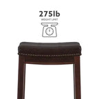 Juego de 2 taburetes de bar Claridge - Linon