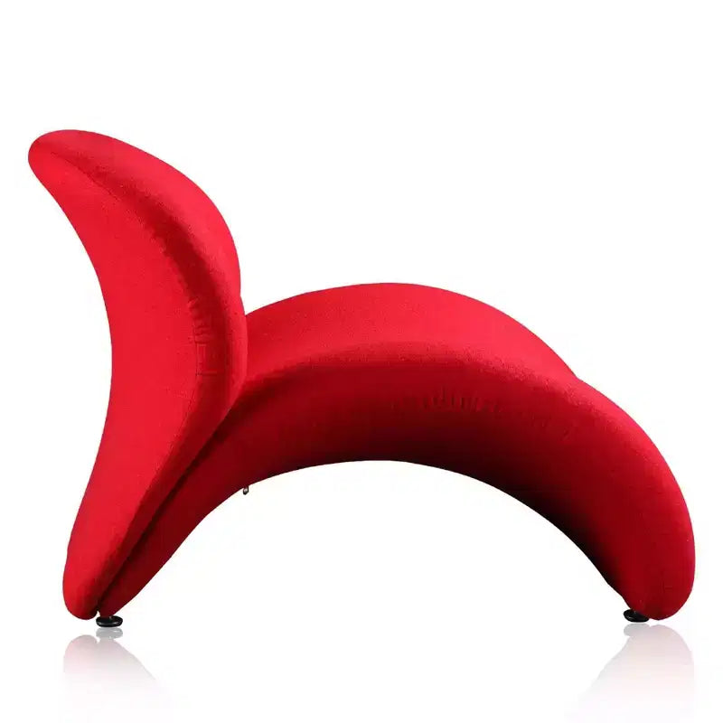 Juego de 2 sillones decorativos Rosebud de mezcla de lana - Manhattan Comfort