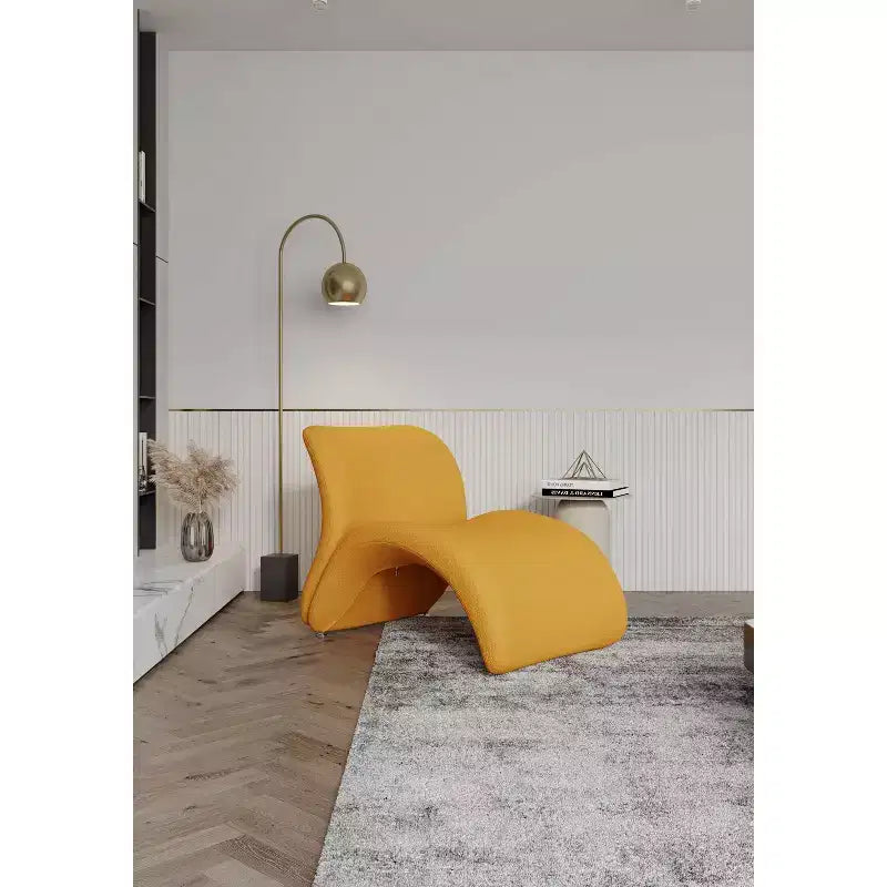 Juego de 2 sillones decorativos Rosebud de mezcla de lana - Manhattan Comfort