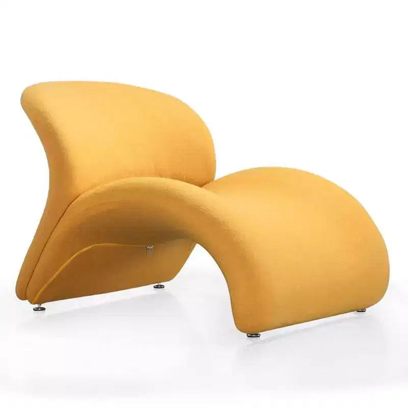 Juego de 2 sillones decorativos Rosebud de mezcla de lana - Manhattan Comfort