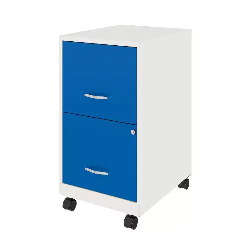 Archivador vertical Space Solutions de 2 cajones y 18 pulgadas de profundidad con ancho para cartas