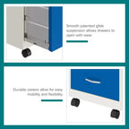 Archivador vertical Space Solutions de 2 cajones y 18 pulgadas de profundidad con ancho para cartas
