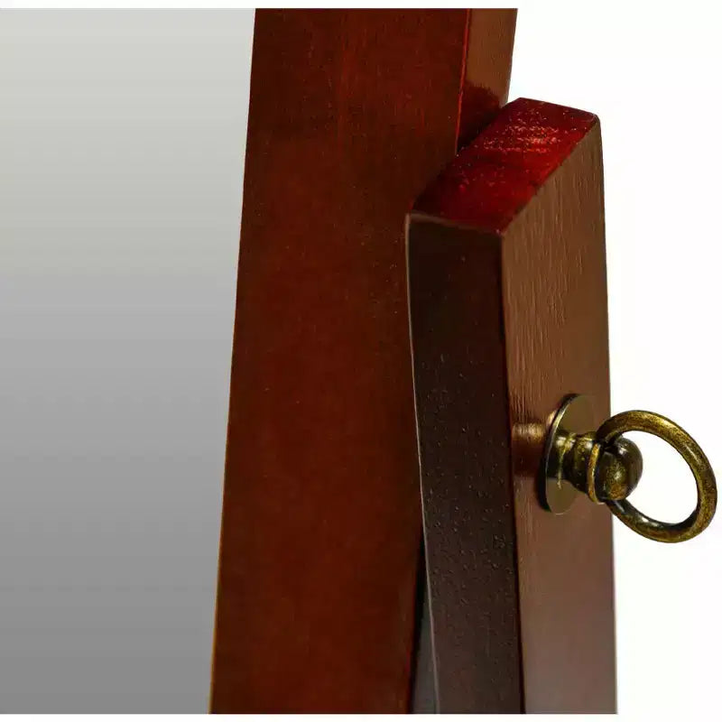 Espejo de pie rectangular de madera tipo Cheval para decoración Legacy
