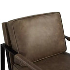 Yaheetech Sillón Retro Tapizado Silla con Brazos