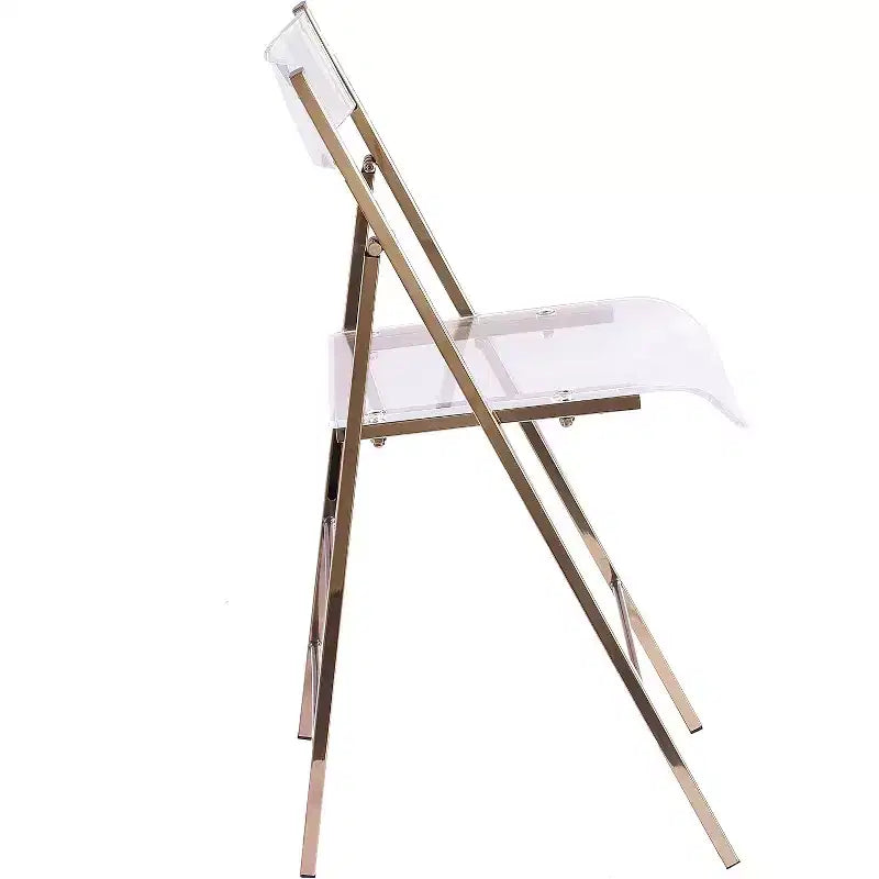 Sillas Plegables Modernas de Lujo InterSpaceLiving Kasper Flex Acrílico Lucite PK