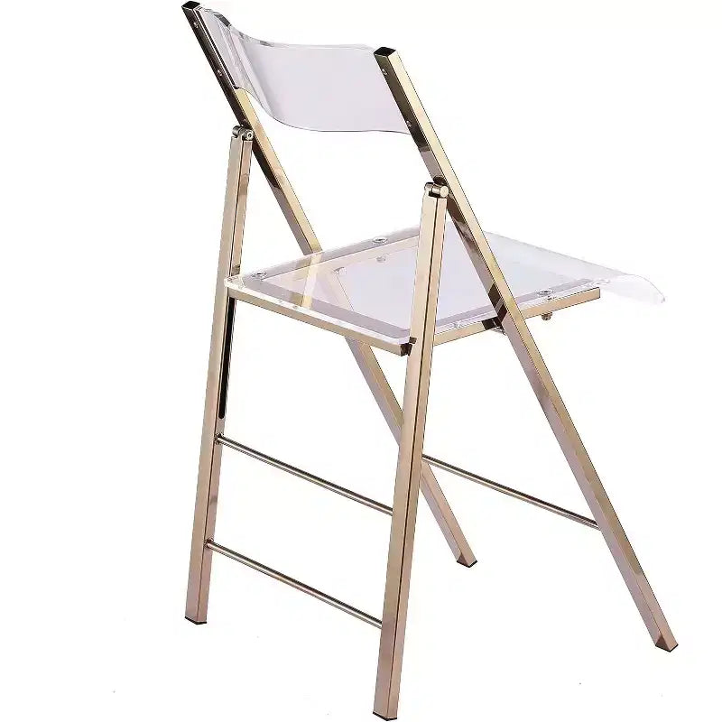 Sillas Plegables Modernas de Lujo InterSpaceLiving Kasper Flex Acrílico Lucite PK