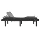 Base de cama ajustable personalizada Emma y Oliver con inclinación motorizada dual de cabecera y pie y montaje rápido y sencillo