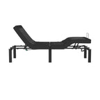 Base de cama ajustable personalizada Emma y Oliver con inclinación motorizada dual de cabecera y pie y montaje rápido y sencillo