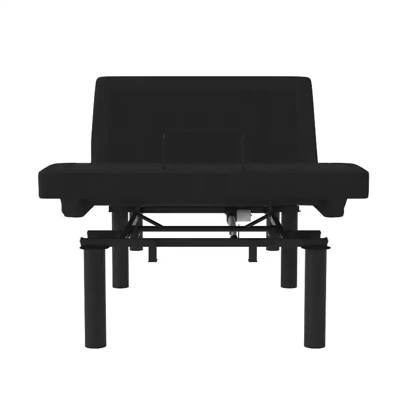 Base de cama ajustable personalizada Emma y Oliver con inclinación motorizada dual de cabecera y pie y montaje rápido y sencillo