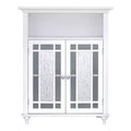 Teamson Home Windsor 26.5 x 34 2-Door Floor Storage Cabinet, White