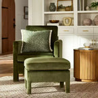 Bellfield otomana totalmente tapizada - Threshold diseñada con Studio McGee