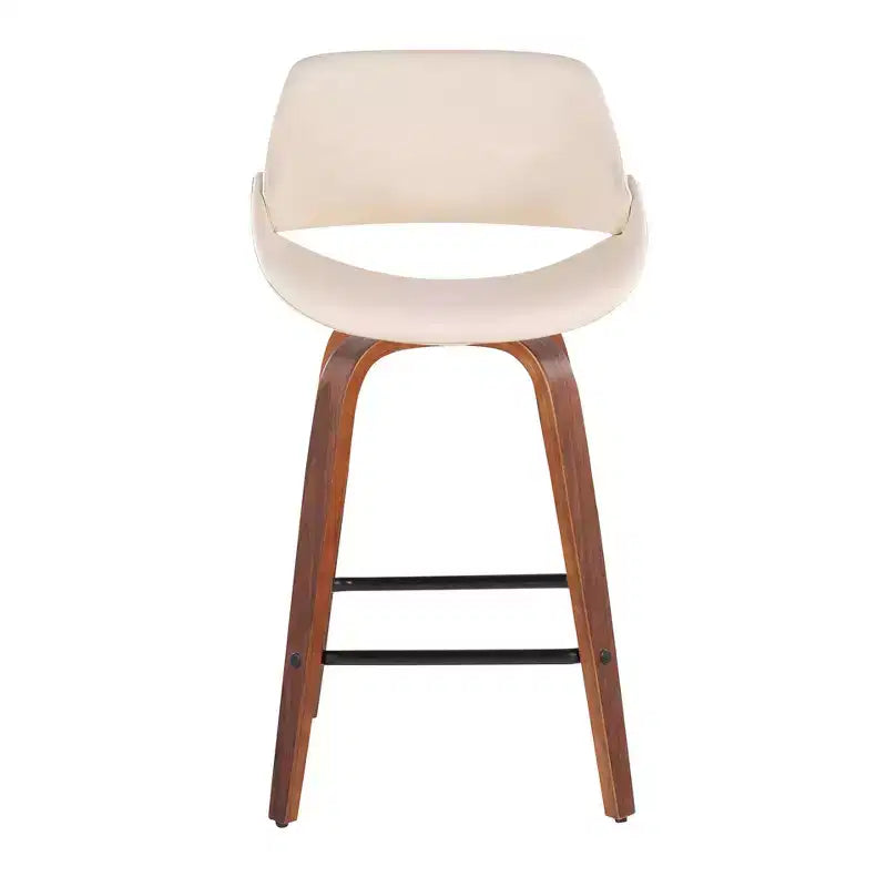 Juego de 2 taburetes de bar cuadrados Fabrico - LumiSource