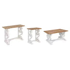 Mesa de consola de madera Kate y Laurel Wyldwood
