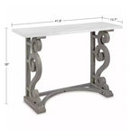 Mesa de consola de madera Kate y Laurel Wyldwood