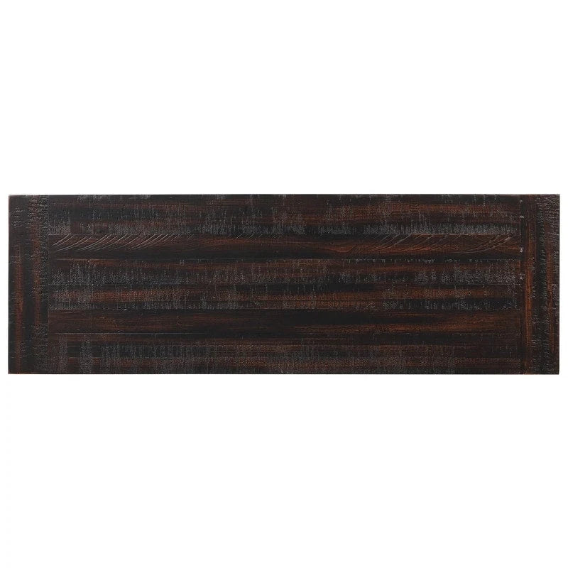 Mesa de consola con 3 cajones y 2 estantes abiertos