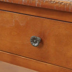 Mesa de consola con 3 cajones y 2 estantes abiertos