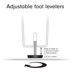 Mueble para TV de 47 pulgadas con armarios de almacenamiento