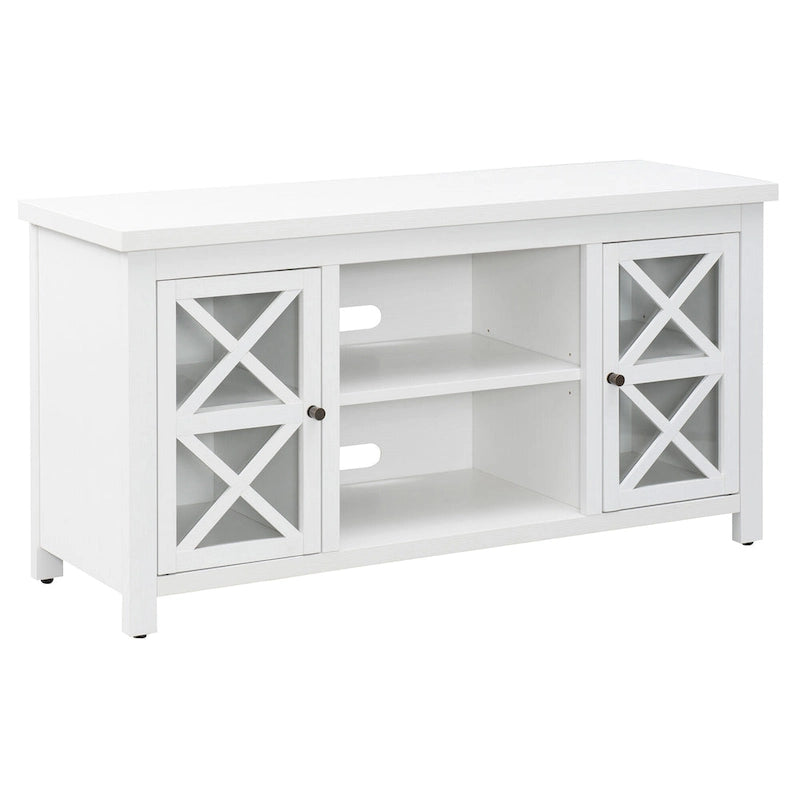 Mueble para TV de 47 pulgadas con armarios de almacenamiento