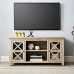 Mueble para TV de 47 pulgadas con armarios de almacenamiento