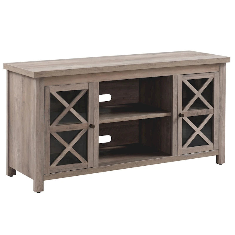 Mueble para TV de 47 pulgadas con armarios de almacenamiento