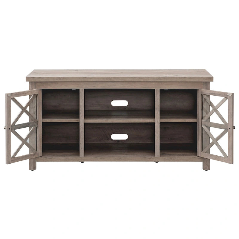 Mueble para TV de 47 pulgadas con armarios de almacenamiento