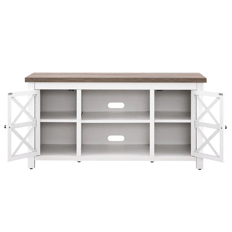 Mueble para TV de 47 pulgadas con armarios de almacenamiento