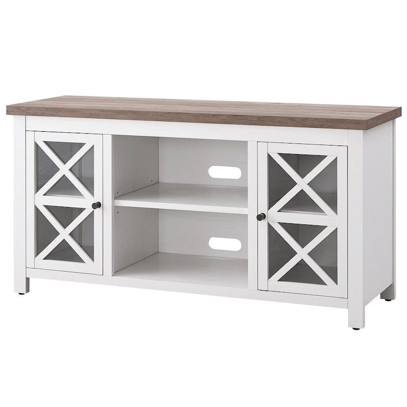 Mueble para TV de 47 pulgadas con armarios de almacenamiento