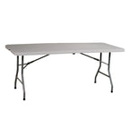 Mesa plegable multiusos de resina de 1,8 m