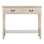 Mesa consola de 2 cajones - 35.5"An x 13"Prof x 29.5"Al