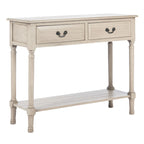 Mesa consola de 2 cajones - 35.5"An x 13"Prof x 29.5"Al