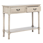 Mesa consola de 2 cajones - 35.5"An x 13"Prof x 29.5"Al