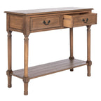 Mesa consola de 2 cajones - 35.5"An x 13"Prof x 29.5"Al