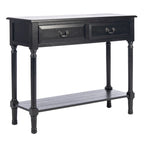 Mesa consola de 2 cajones - 35.5"An x 13"Prof x 29.5"Al