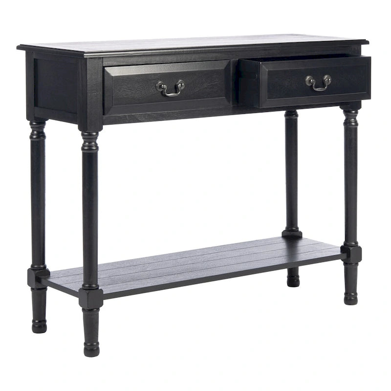 Mesa consola de 2 cajones - 35.5"An x 13"Prof x 29.5"Al