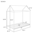 Cama Nido de Metal para Niños Tamaño Individual