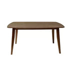 Christopher Knight Home Darien Mid-Century Rubber Wood Dining Table, Walnut